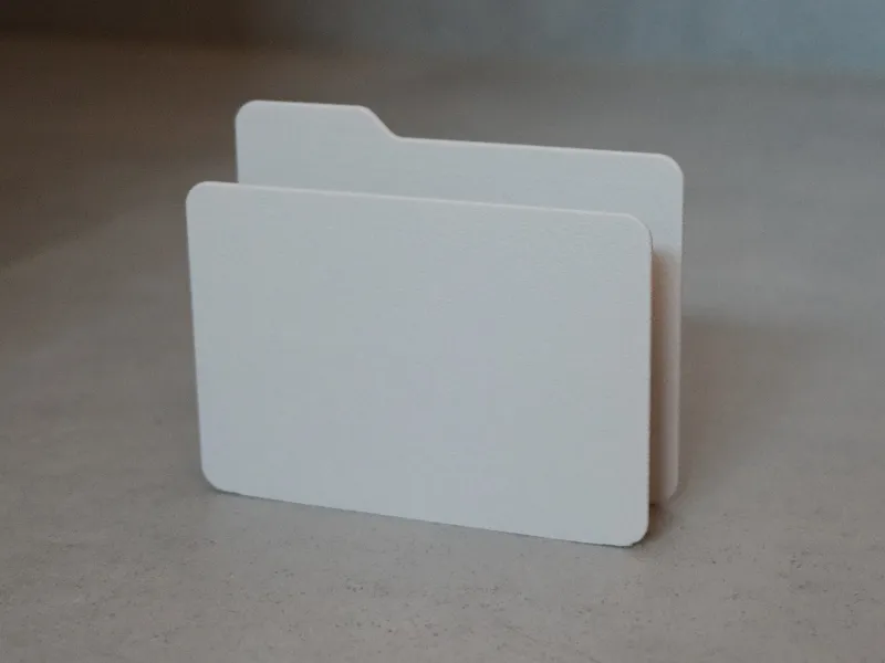 Minimalist Document Organizer - macOS Folder Style