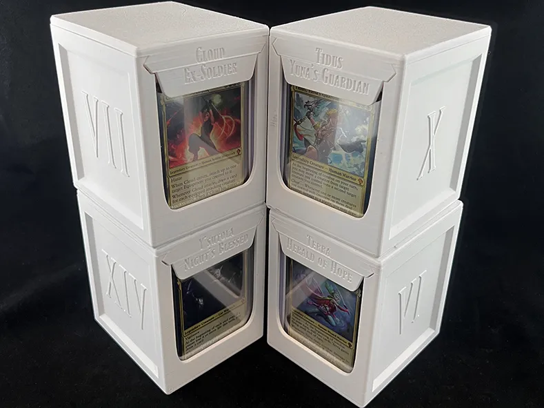 MTG Commander All Final Fantasy Deckboxes