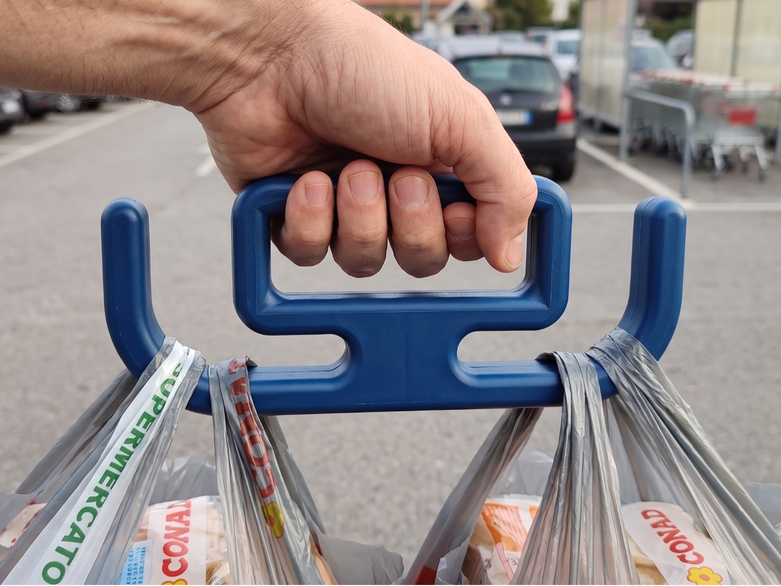 Spesa Senza Sforzo - Ergonomic Grocery Bag Carrier