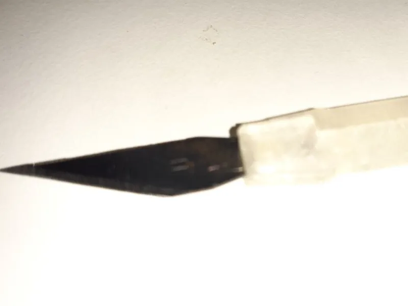 tiny craft blade 11 blade handle and sheathe