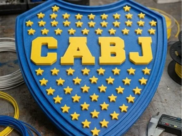 Escudo boca para neon led