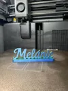 Custom Name Melánie Sign normal size