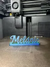 Custom Name Melánie Sign Mini Size