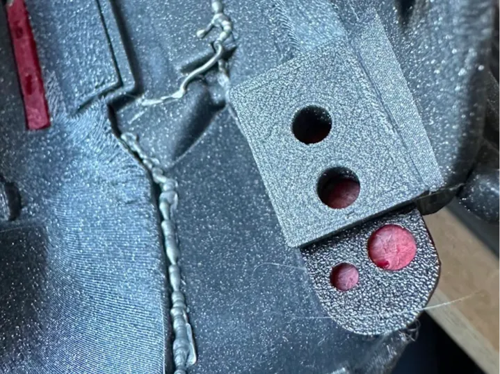 Rear LED lights for 1/10 Mustang Dark Horse RC Car Remixed by Golas