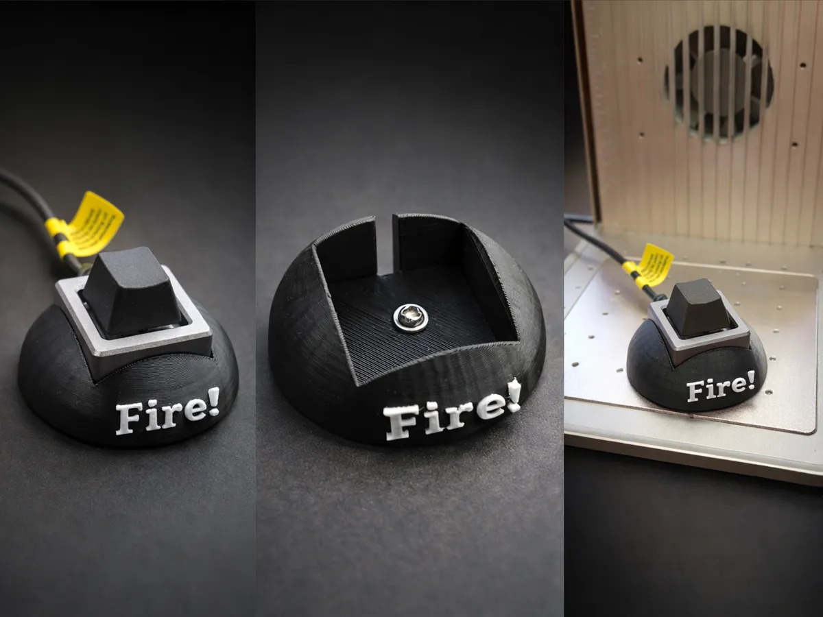 Fire button xtool - Free 3D Print Model - MakerWorld