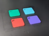0.2mm layer, 2 walls, 15% infill print by object