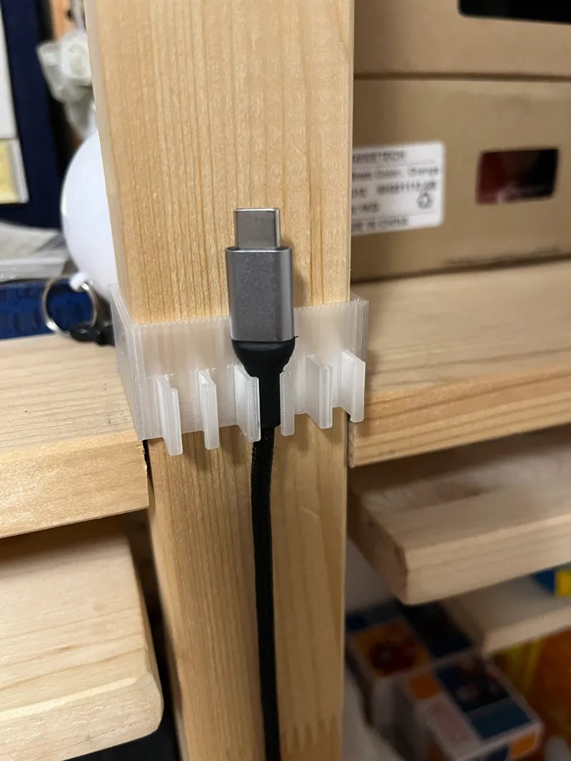 Cable support for IKEA  IVAR