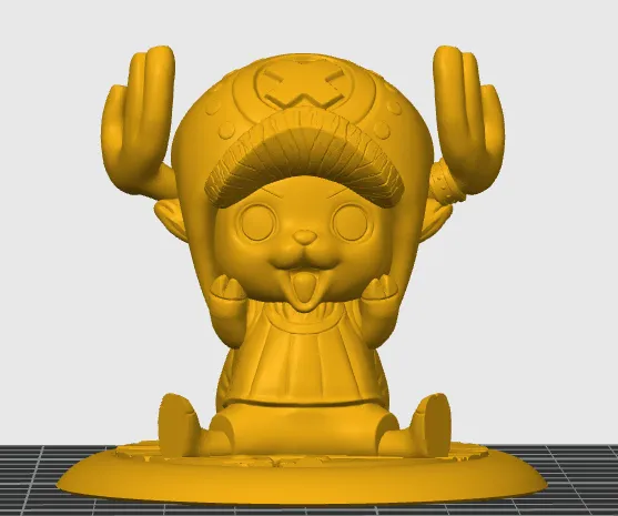 Figurine Tony Chopper avec socle