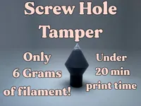 Screw Hole Tamper