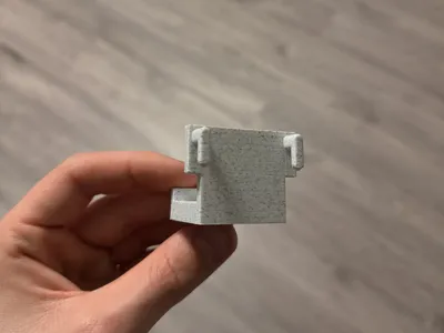 Skadis Mount for Digital Clocks