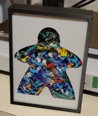Façade meeple décorative — photo 2