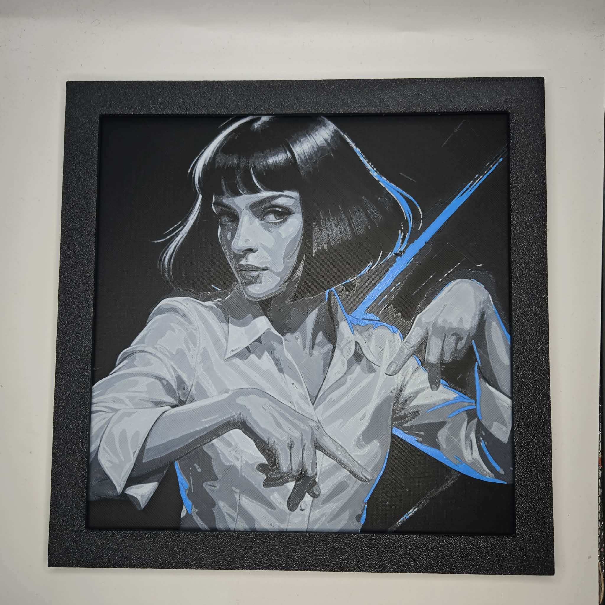 Miniatura 1 do modelo 3D Mia Wallace Hueforge