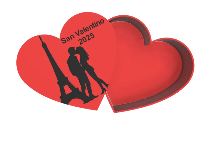 Scatola a forma di Cuore S.Valentino