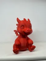 Petit bébé dragon assis — photo 4