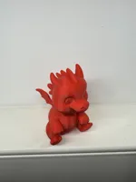 Petit bébé dragon assis — photo 3