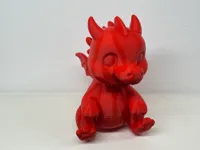 Petit bébé dragon assis — photo 2