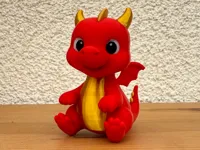 Petit bébé dragon assis — photo 1