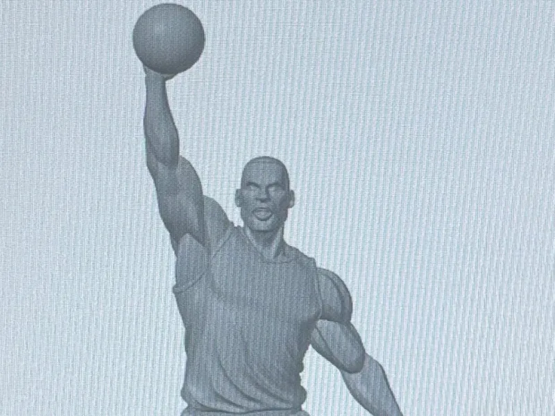 Lebron statue