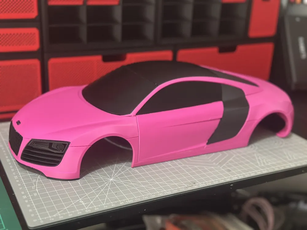 1/10 Audi R8 RC Shell - Free 3D Print Model - MakerWorld