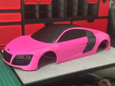 1/10 Audi R8 RC Shell