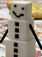Bonhomme de neige Minecraft — photo 4