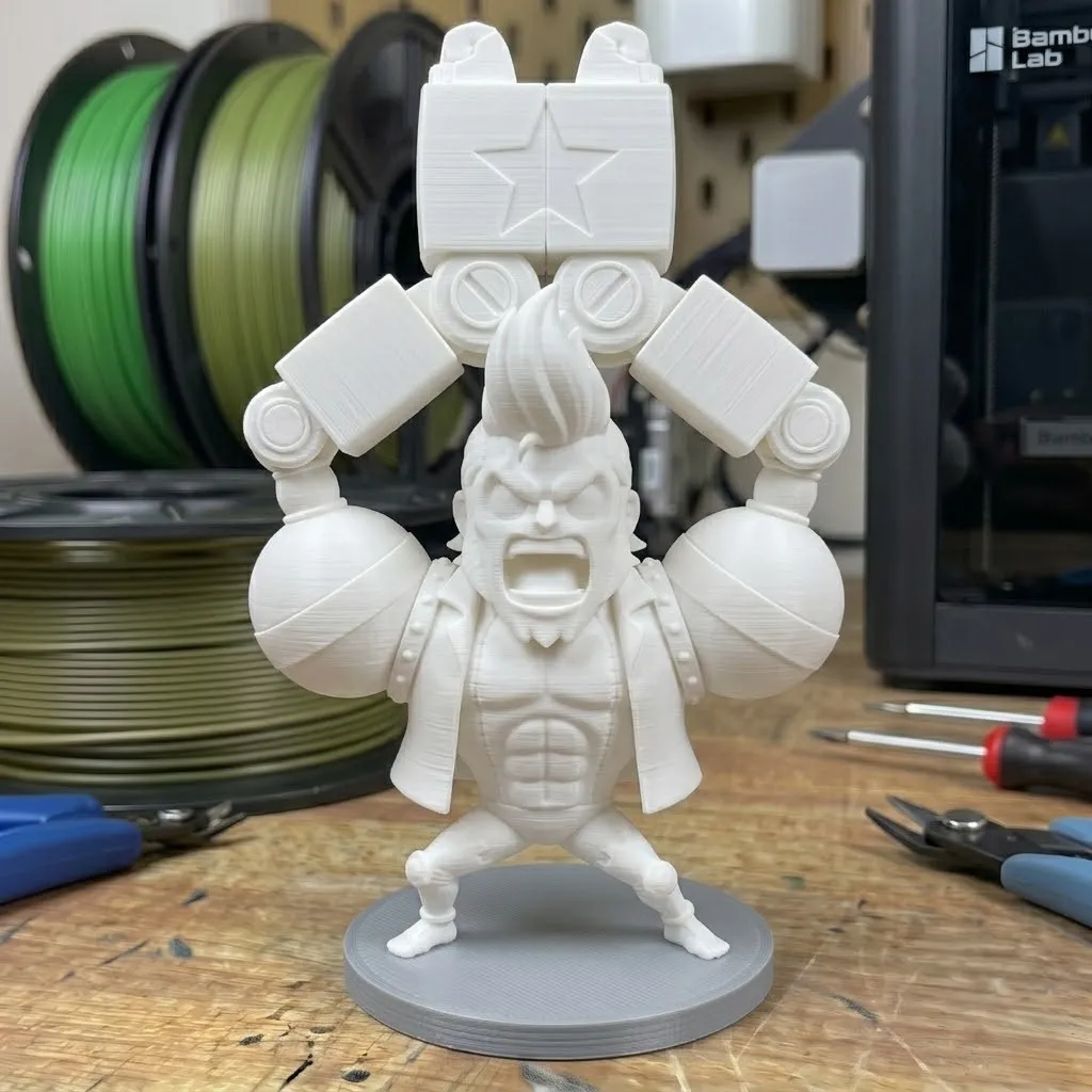 Franky Cyborg Super Pose Chibi Figure view 2