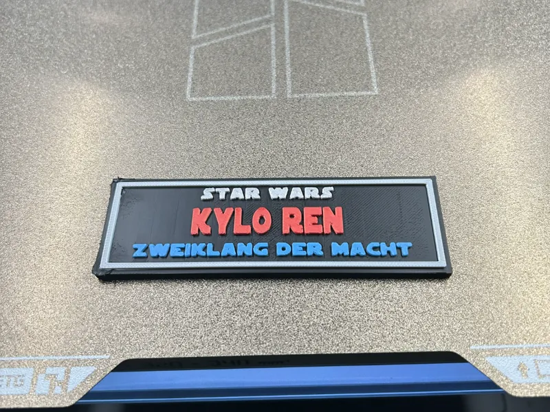 Kylo Ren Schild