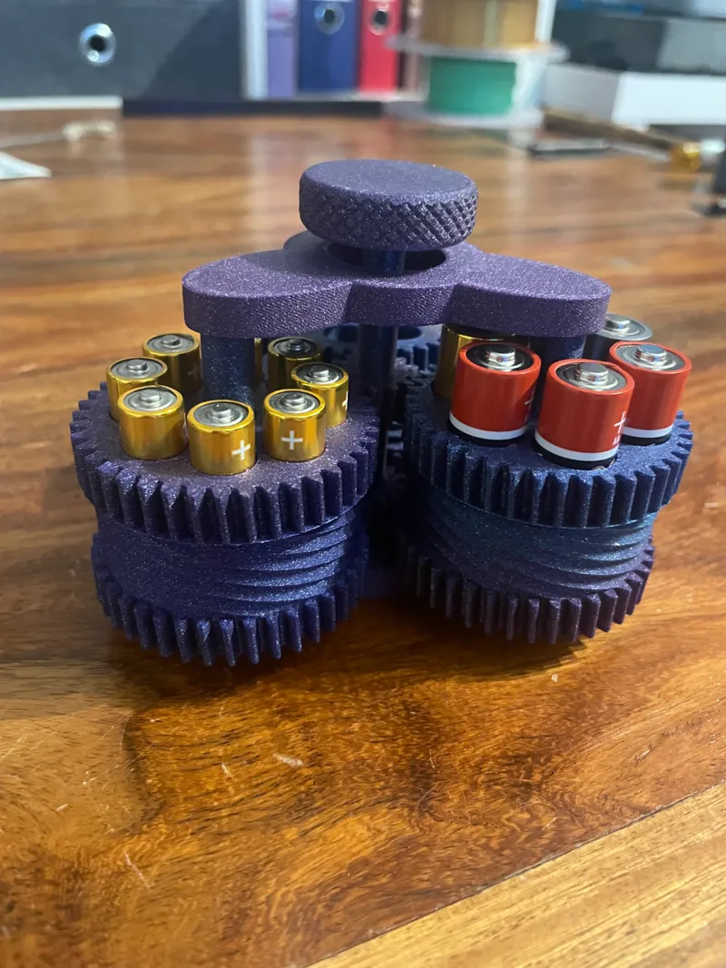 Geared Battery Box
