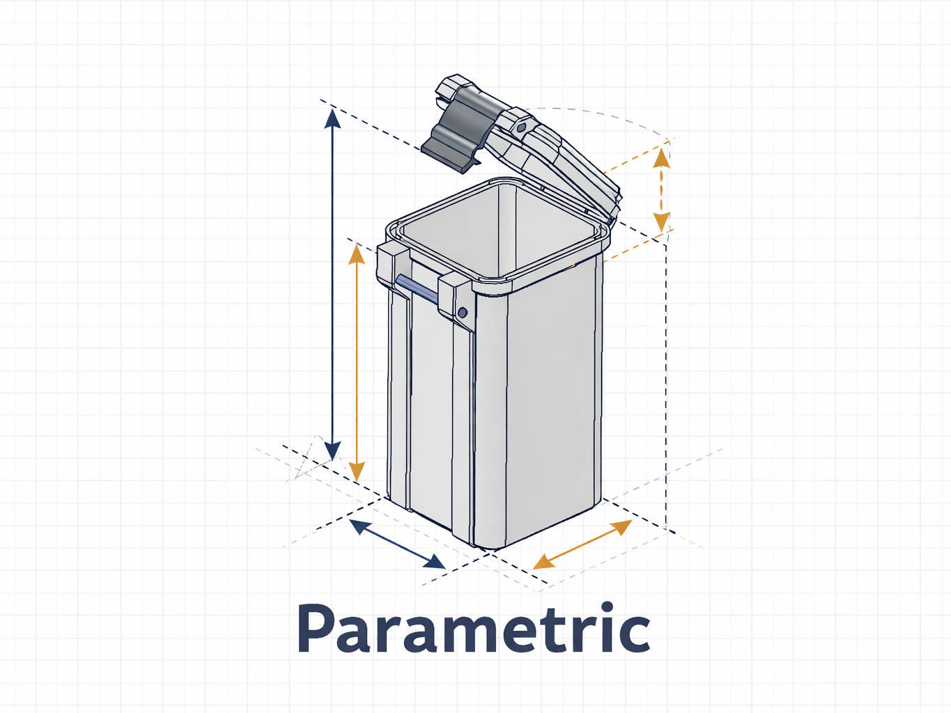 Parametric Box with Clip