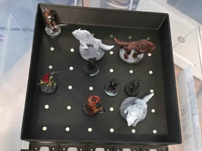 Gridfinity Magnetic Tabletop Storage System