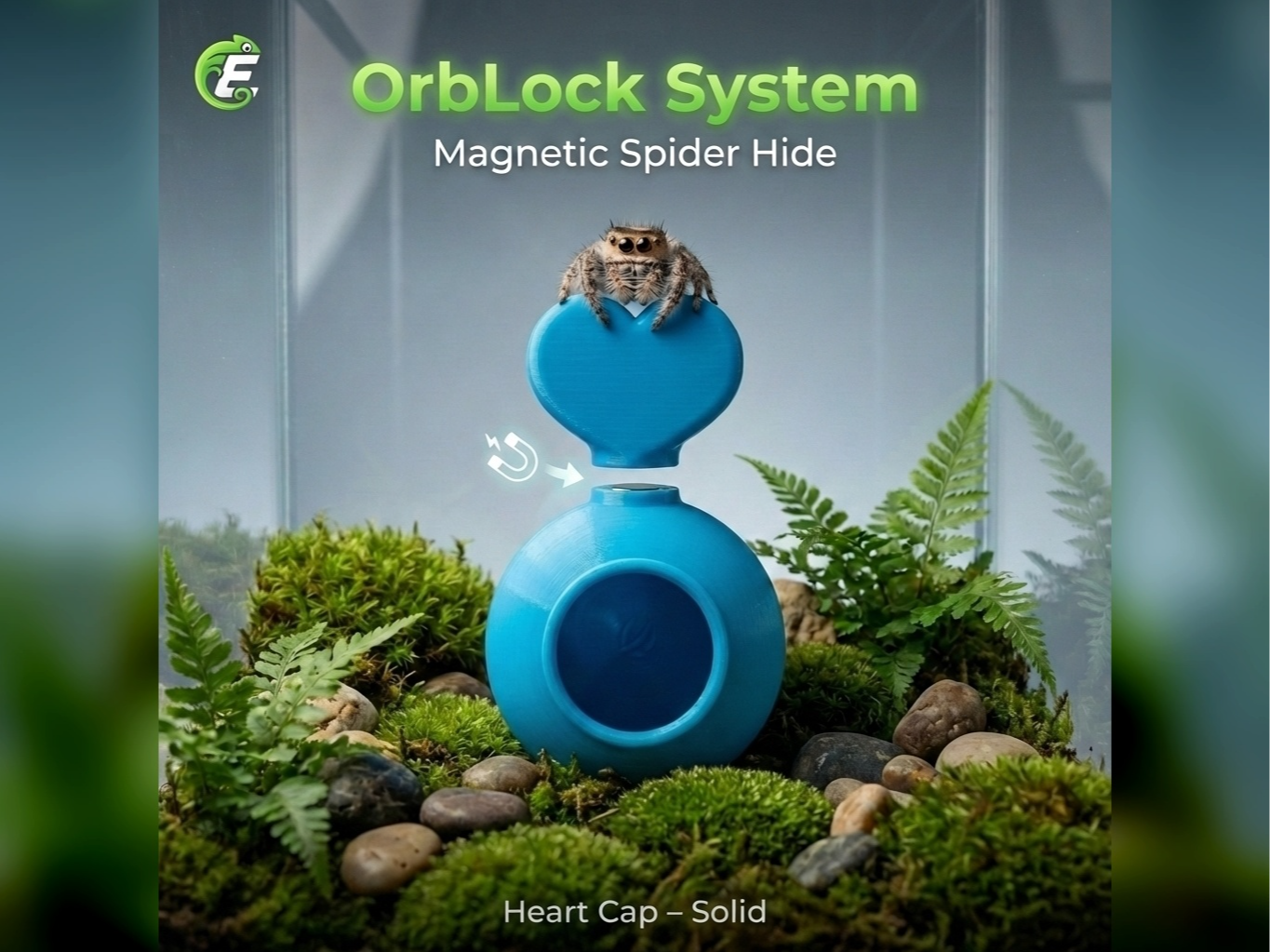 OrbLock Heart Cap – Solid