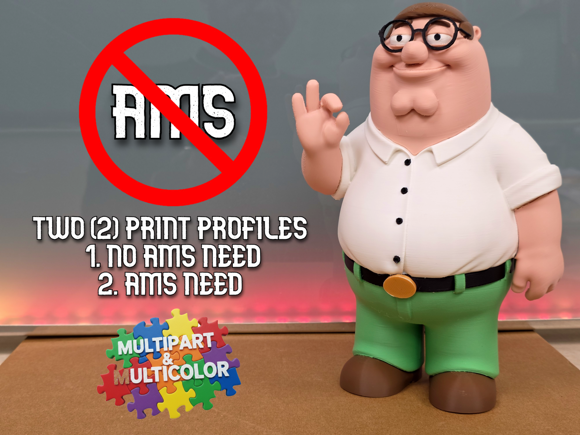Peter Griffin - Family Guy / NO AMS & AMS NEED