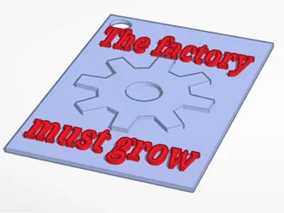 the factory must grow