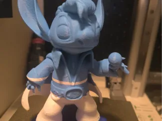 Stitch Figur als Elvis Presley
