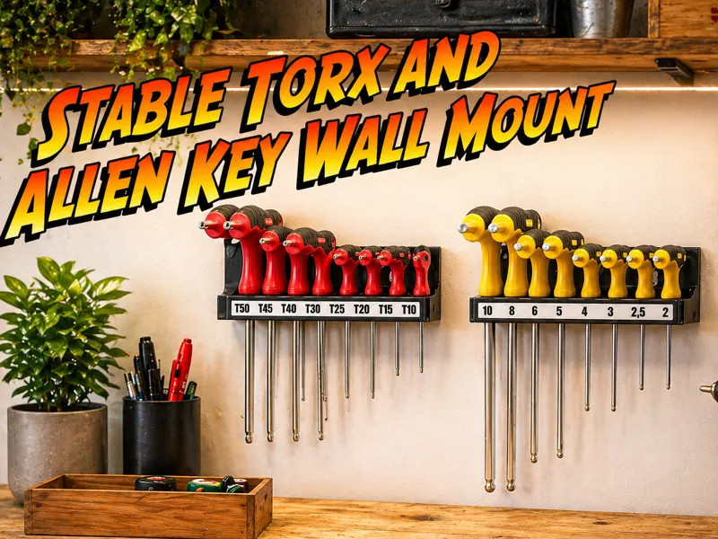 Stable Torx & Allen Key Wall Mount