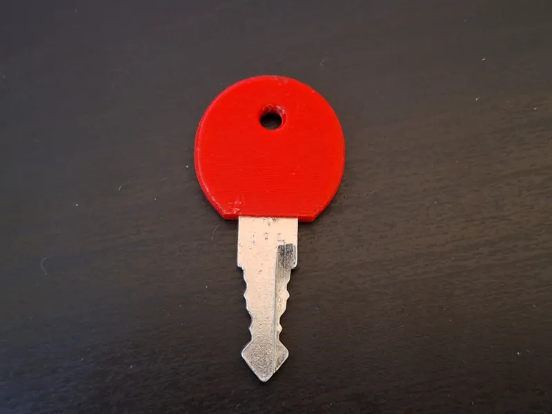 Cabinet key head
