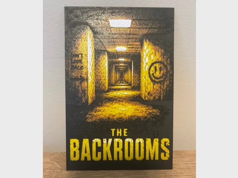 Backrooms Movie Poster Wall Art HueForge