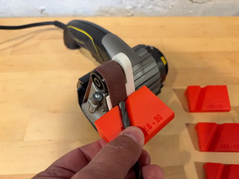 Ken Onion Drillbit Sharpening Guide