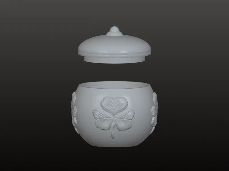 Shamrock pot