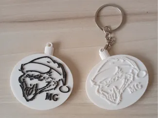 Bola de navidad del grinch