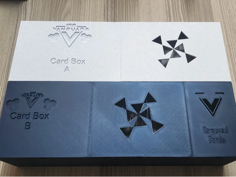 ISS Vanguard Card Boxes A/B Sleeved cards