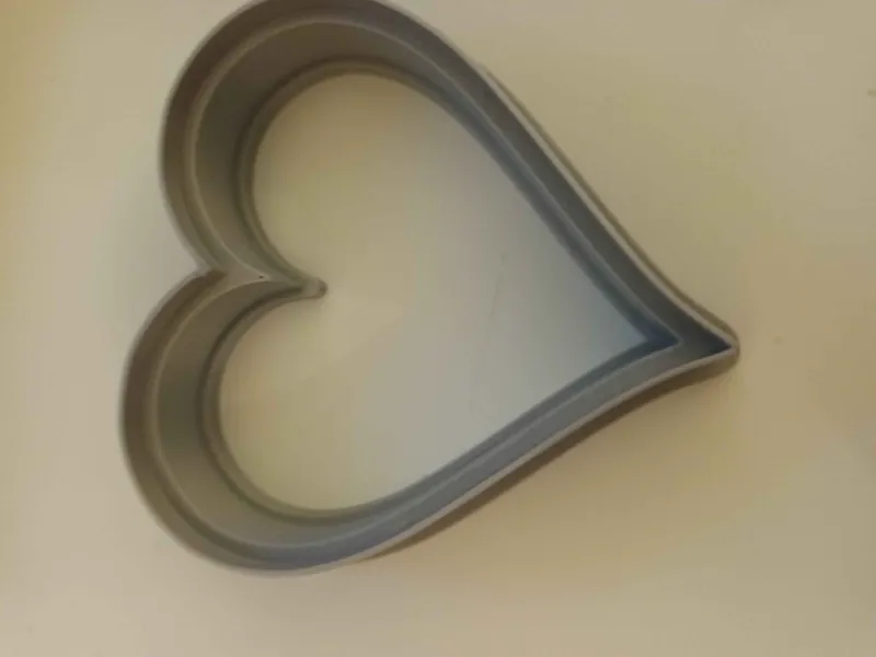 Heart cookie cutter