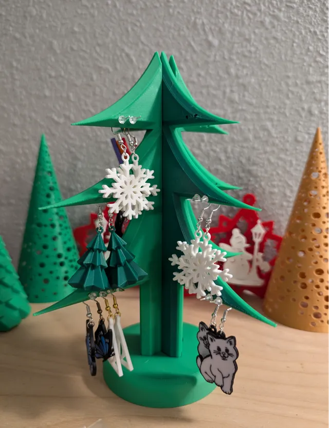 Christmas Tree Earring Stand