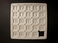 Puzzle numérique coulissant 5x5 — photo 3