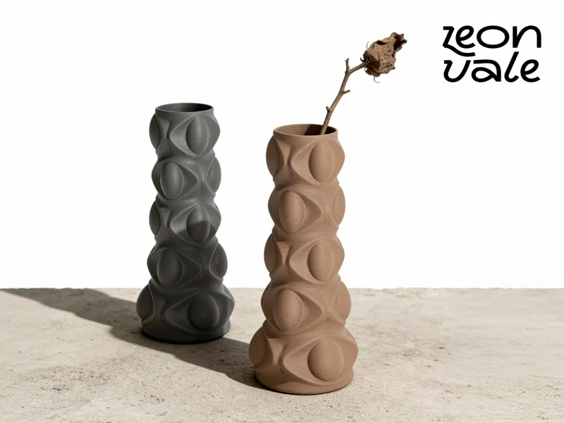 Abstract Totem 抽象眼纹图腾花器 Vessel