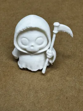 Figura decorativa: Chubby Halloween - 03 Grimble the Reaper — vista de referencia 3