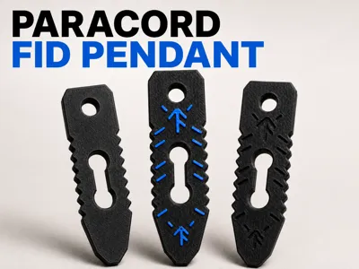 Paracord FID Pendant & Tensioner