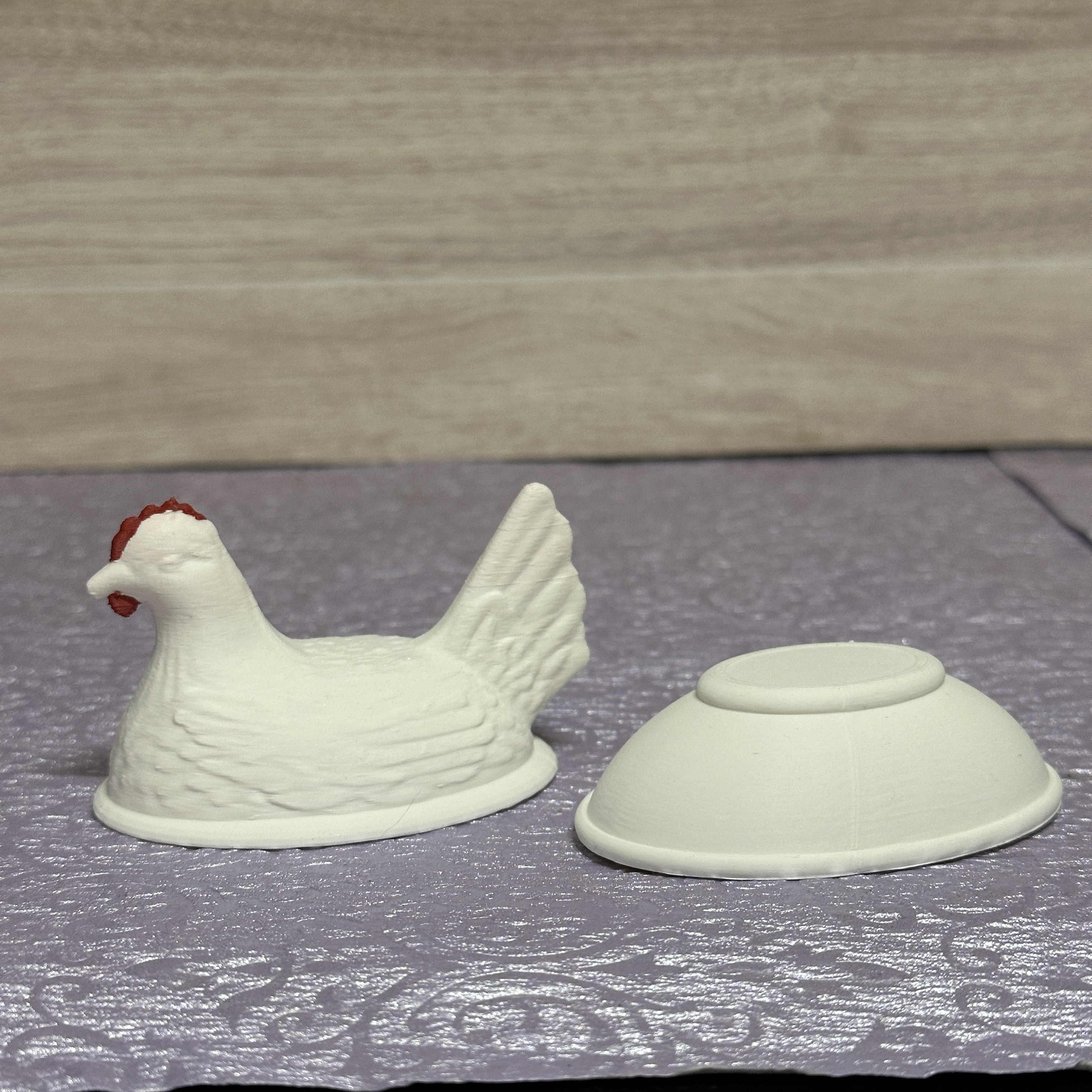 Hen on Nest - Free 3D Print Model - MakerWorld