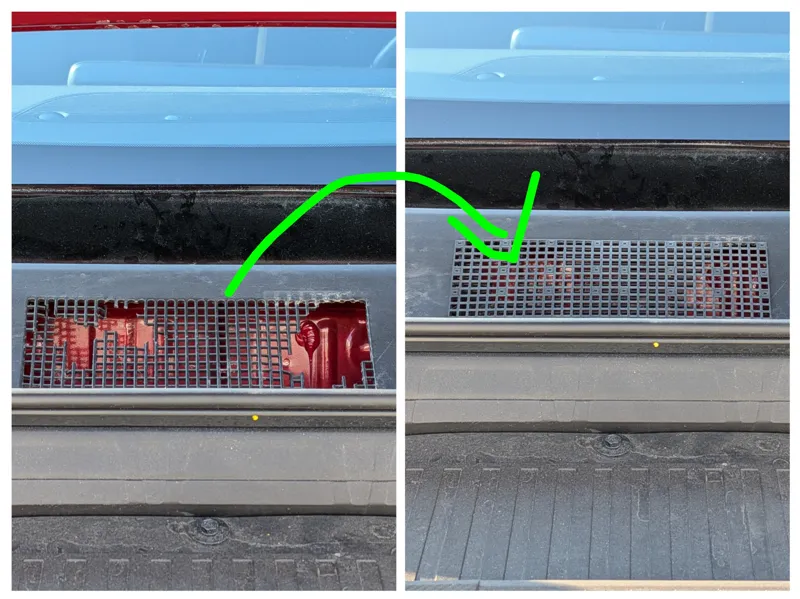 Hyundai Kona Ventilation Grid Fix