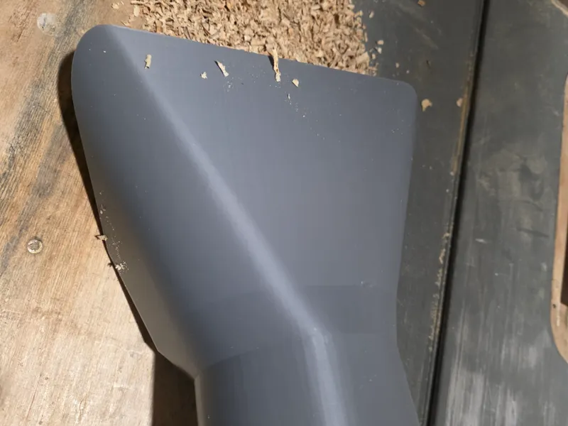 Odciąg frezarki 270x100 rura 100